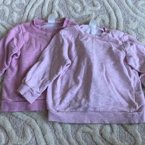 H&M sweatshirt bundle. 9-12mo